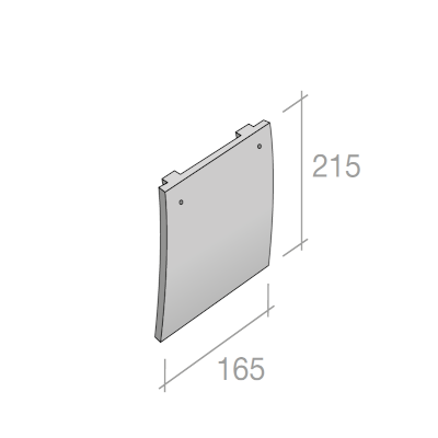 Acme Heather Blend S/C Eave Tile 