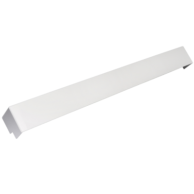 P1-500mm Square Fascia Corner White 