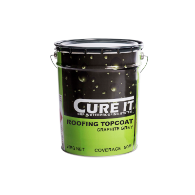 Cure It Topcoat Graphite 20kg (BS 00 A 13) 