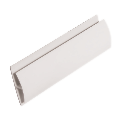 P1-Hollow Soffit H Trim 5m White