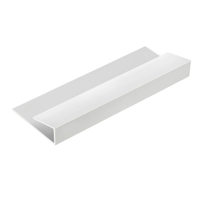 P1-Hollow Soffit Starter / Edge Trim 5m White 