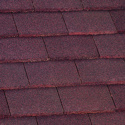 Marley Plain Tile Dark Red 