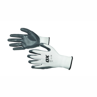 PP-Nitrile Flex Gloves L Size 9 OX-S249009