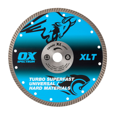 T1-Ox Trade XL Turbo Diamond Blade - Universal & GP - 230/22.23mm