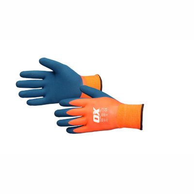 PP-Ox WATERPROOF Thermal Latex Gloves L Size 9