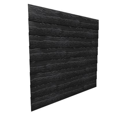 FX2-Marley Weatherboard Black 3600mm x 200mm x 8mm