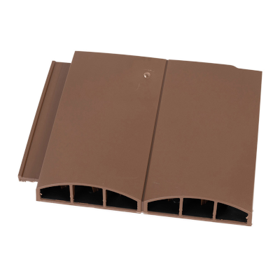 V1-Twin Plain Tile Vent Brown 