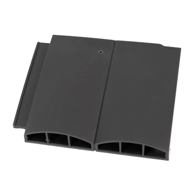 V1-Twin Plain Tile Vent Slate Grey 