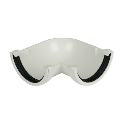 P2-White HR 112mm Gutter Angle 90° 