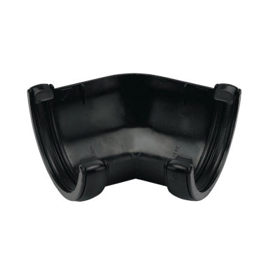 P2-Black HR 112mm Gutter Angle 135° 