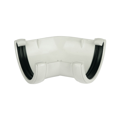P2-White HR 112mm Gutter Angle 135° 