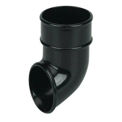 P2-Black 68mm Downpipe Shoe 