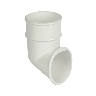 P2-White 68mm Downpipe Shoe 