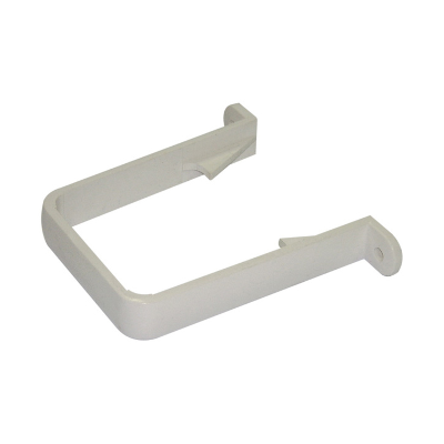 P2-White 65mm SQ Downpipe Clip