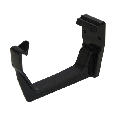 P2-Black SQ Line Fascia Bracket 