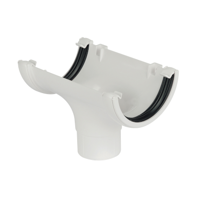 P2-White HR 112mm Running Outlet 