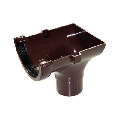 P2-Brown HR 112mm Stopend Outlet 