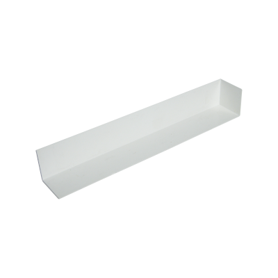 P1-Fascia Corner 90° 350mm EXT White RT4  