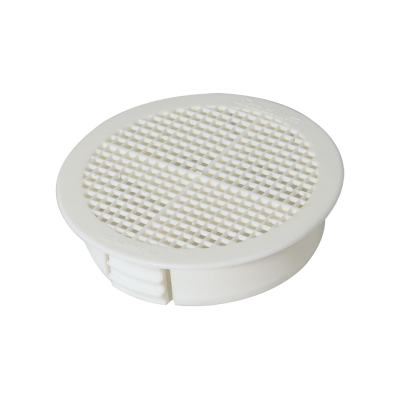 P1-Circular Soffit Vent White RT25 